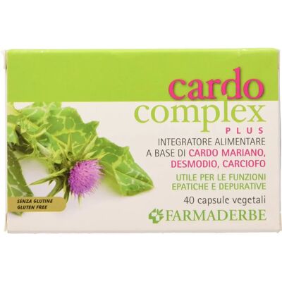 Farmaderbe Cardo Complex Plus - Suplemento para la salud del hígado Farmaderbe Cardo Complex Plus - Suplemento para la salud del hígado