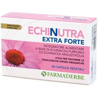 Farmaderbe Echinutra Extra Forte - Supporto immunitario - 30 Capsule Farmaderbe Echinutra Extra Forte - Supporto immunitario - 30 Capsule