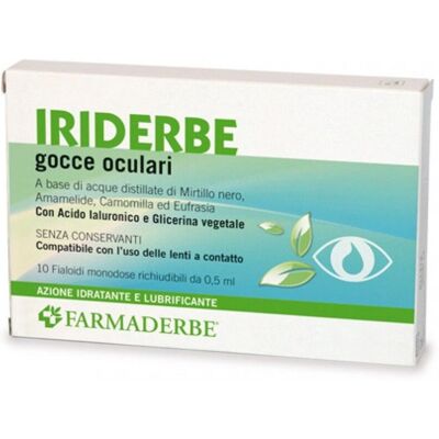 Farmaderbe Collirio Iriderbe - Sollievo e Idratazione Farmaderbe Collirio Iriderbe - Sollievo e Idratazione
