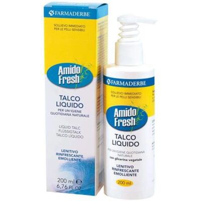 Farmaderbe Amido Fresh Talco Líquido - Hidratante y Calmante Farmaderbe Amido Fresh Talco Líquido - Hidratante y Calmante