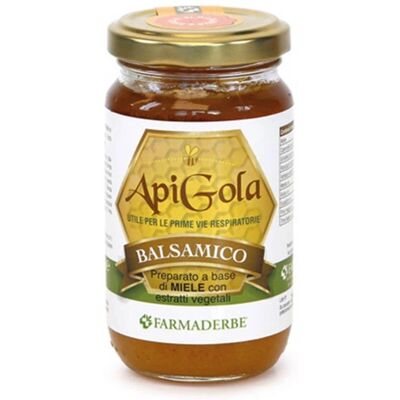 Farmaderbe Apigola Miele Balsamico - Miele, Eucalipto, Respiratorio Farmaderbe Apigola Miele Balsamico - Miele, Eucalipto, Respiratorio
