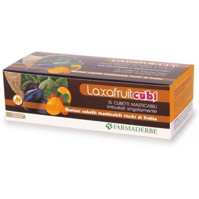 Farmaderbe Laxafruit - Gomme per la digestione - 15 Cubetti Farmaderbe Laxafruit - Gomme per la digestione - 15 Cubetti