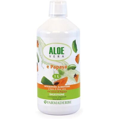 Jugo de Aloe Vera y Papaya - Apoyo Digestivo Jugo de Aloe Vera y Papaya - Apoyo Digestivo
