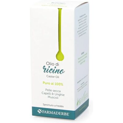 Aceite de Ricino Farmaderbe 100 ml - Cuidado del cabello y piel Aceite de Ricino Farmaderbe 100 ml - Cuidado del cabello y piel