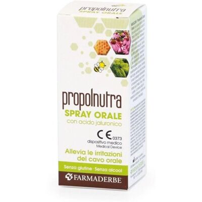 Farmaderbe Propolnutra Spray Orale - Sollievo Mal di Gola Farmaderbe Propolnutra Spray Orale - Sollievo Mal di Gola