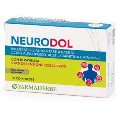 Farmaderbe Neurodol Acido Lipoico - Integratore Alimentare Farmaderbe Neurodol Acido Lipoico - Integratore Alimentare