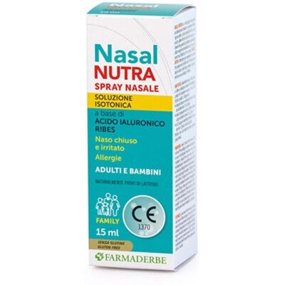 Farmaderbe Srl Spray Nasale Nutra 15ml - Spray nasale Farmaderbe Srl Spray Nasale Nutra 15ml - Spray nasale