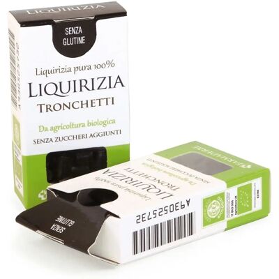 Farmaderbe Bastoncini di Liquirizia Biologici - Confetteria Farmaderbe Bastoncini di Liquirizia Biologici - Confetteria