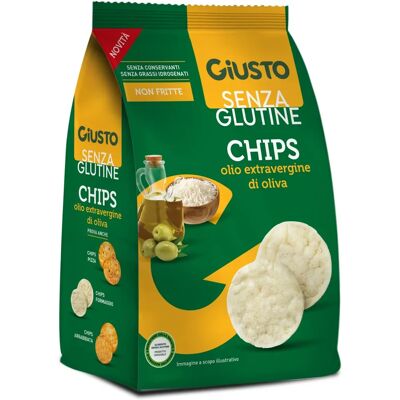 Farmafood Chips Senza Glutine Olio Extravergine di Oliva - 40g Farmafood Chips Senza Glutine Olio Extravergine di Oliva - 40g