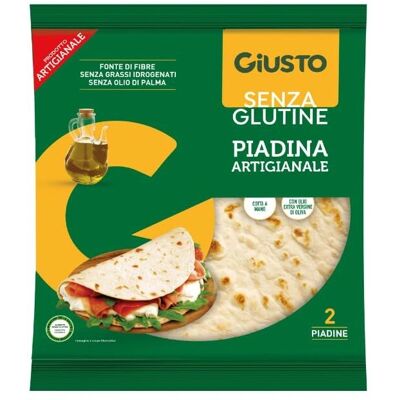 Farmafood Giusto Piadina Senza Glutine di Romagna - 2 Piadine Farmafood Giusto Piadina Senza Glutine di Romagna - 2 Piadine