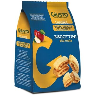 Farmafood Srl Giusto Biscotti di Mela Senza Glutine - Biscotti Farmafood Srl Giusto Biscotti di Mela Senza Glutine - Biscotti
