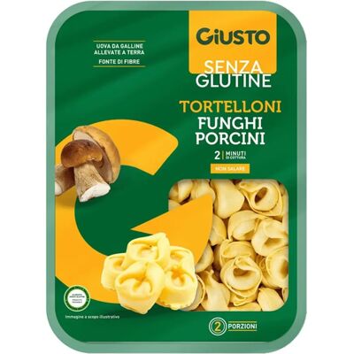 Giusto Tortelloni Senza Glutine ai Funghi Porcini - Cibo Giusto Tortelloni Senza Glutine ai Funghi Porcini - Cibo