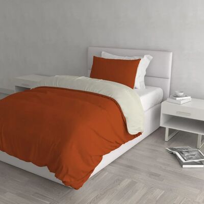 H&M Ensemble de housse de duvet bicolore en coton - 150x200cm H&M Ensemble de housse de duvet bicolore en coton - 150x200cm