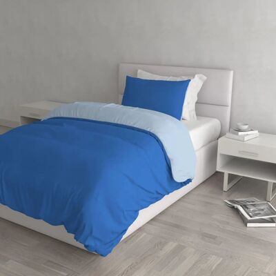 Ensemble de housse de duvet double bleu - Literie Ensemble de housse de duvet double bleu - Literie