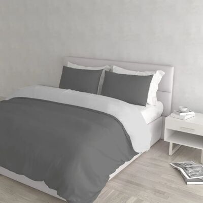 Ensemble de Housses de Couette Grises 250x200cm Datex Ensemble de Housses de Couette Grises 250x200cm Datex