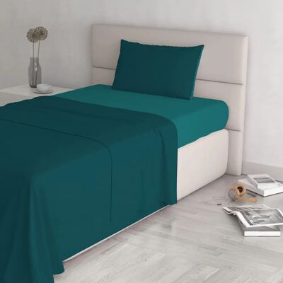 Ensemble de linge de lit double face - 180 x 300 cm - Vert Ensemble de linge de lit double face - 180 x 300 cm - Vert