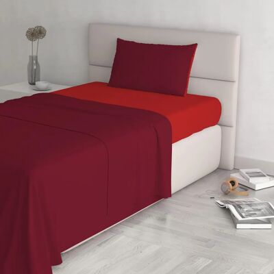 Datex Ensemble de Linge de Lit Double - Bordeaux - Linge de Lit Datex Ensemble de Linge de Lit Double - Bordeaux - Linge de Lit