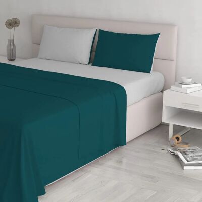 Datex En suite de Literie Double - Vert, Gris - Ensemble de Linge de Lit Datex En suite de Literie Double - Vert, Gris - Ensemble de Linge de Lit