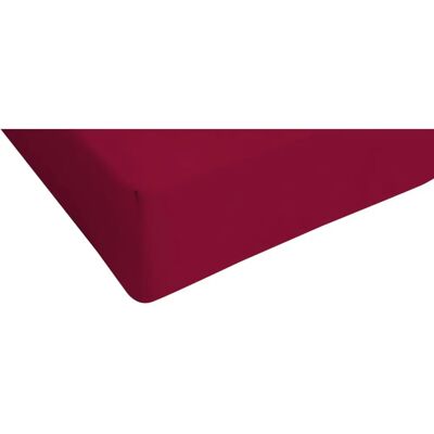 Linge de lit Bordeaux Max de Datex - Coins Élastiques, Plusieurs Tailles Linge de lit Bordeaux Max de Datex - Coins Élastiques, Plusieurs Tailles