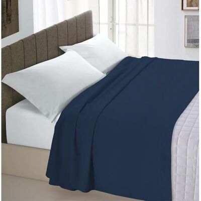 Linge de lit en coton bleu Max Color - Simple, Demi, Queen Linge de lit en coton bleu Max Color - Simple, Demi, Queen