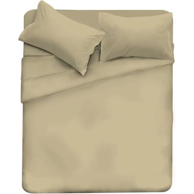 Ensemble de Linge de Lit Max Color - Coton, Tortora, Double Ensemble de Linge de Lit Max Color - Coton, Tortora, Double