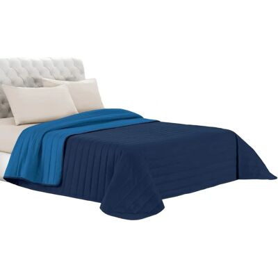 Linge de lit italien Q-EL-1P Bleu Foncé - Linge de lit Linge de lit italien Q-EL-1P Bleu Foncé - Linge de lit