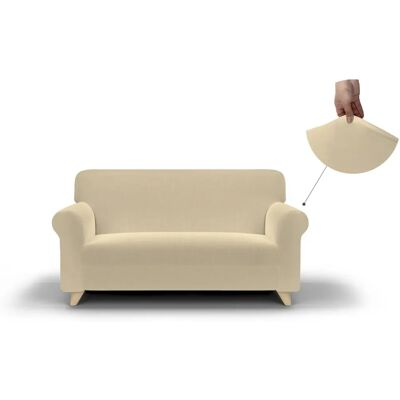 Datex Soffskydd - 130x170cm - Krämfärgad - Elastisk, Hållbar, Maskinvänlig Datex Soffskydd - 130x170cm - Krämfärgad - Elastisk, Hållbar, Maskinvänlig