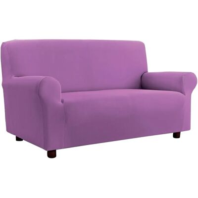 Housse de canapé violette viola - 100 x 110 cm - Datex Housse de canapé violette viola - 100 x 110 cm - Datex