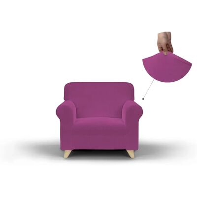 Housse de Canapé Rose - Élastique, Durable, 100x110cm Housse de Canapé Rose - Élastique, Durable, 100x110cm