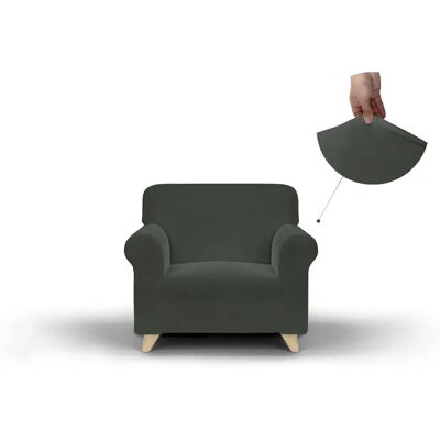 Housse de Canapé Grise Datex - Élastique, Résistante, Plusieurs Tailles Housse de Canapé Grise Datex - Élastique, Résistante, Plusieurs Tailles