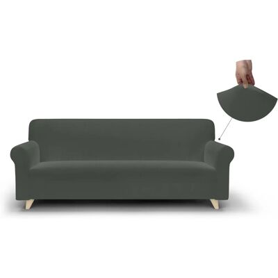 Housse de Canapé Élastique Datex - 170x240cm - Gris Housse de Canapé Élastique Datex - 170x240cm - Gris
