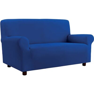 Housse de canapé élastique bleue Datex - 130x170 cm Housse de canapé élastique bleue Datex - 130x170 cm