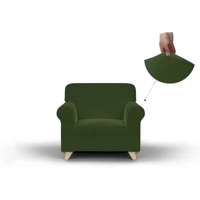Housse de canapé élastique verte Datex - Housse de canapé Housse de canapé élastique verte Datex - Housse de canapé
