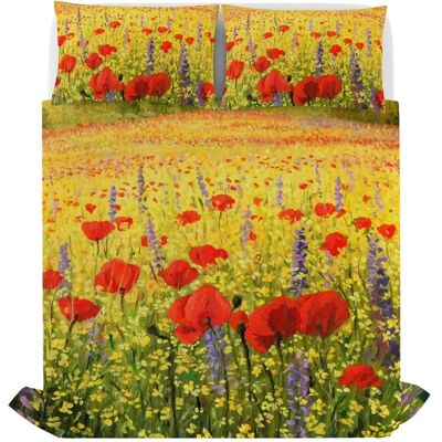 MB HOME BASIC Parure de lit double en coton avec impression numérique MB HOME BASIC Parure de lit double en coton avec impression numérique