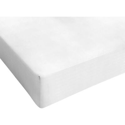 Drap avec Coins Simples - 140 x 200 cm - Blanc Drap avec Coins Simples - 140 x 200 cm - Blanc