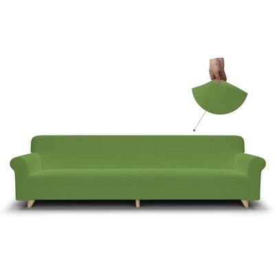 Funda de sofá verde de Datex - 220x270cm - Cubierta de sofá Funda de sofá verde de Datex - 220x270cm - Cubierta de sofá