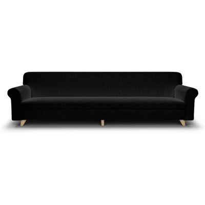 Housse de Canapé Élastique Datex - 220x270cm - Noir Housse de Canapé Élastique Datex - 220x270cm - Noir