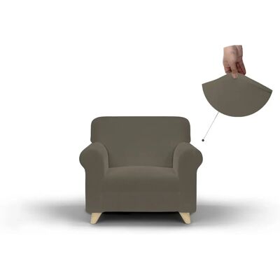 Housse de canapé élastique Datex Tortora - 100x110cm Housse de canapé élastique Datex Tortora - 100x110cm