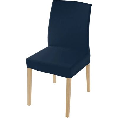 Housse de chaise élastique bleu foncé Più Bello Housse de chaise élastique bleu foncé Più Bello