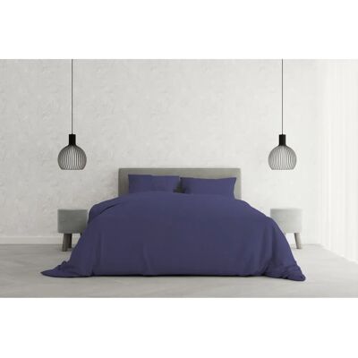 Conjunto de funda nórdica violeta de microfibra de Datex - Juego de edredón Conjunto de funda nórdica violeta de microfibra de Datex - Juego de edredón