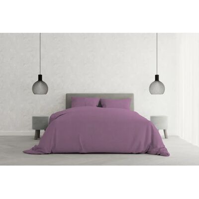 Conjunto de funda nórdica lila elegante de microfibra - Juego de ropa de cama Conjunto de funda nórdica lila elegante de microfibra - Juego de ropa de cama