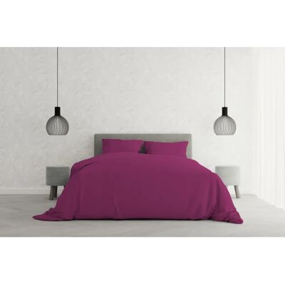 DATEX Fucsia Conjunto de Sábanas Elegante - Funda nórdica y 2 fundas DATEX Fucsia Conjunto de Sábanas Elegante - Funda nórdica y 2 fundas