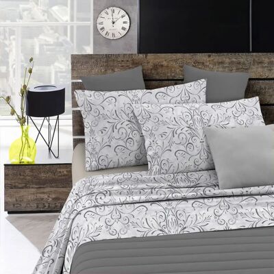 MB HOME BASIC Ensemble de draps Fantasy gris - Draps MB HOME BASIC Ensemble de draps Fantasy gris - Draps