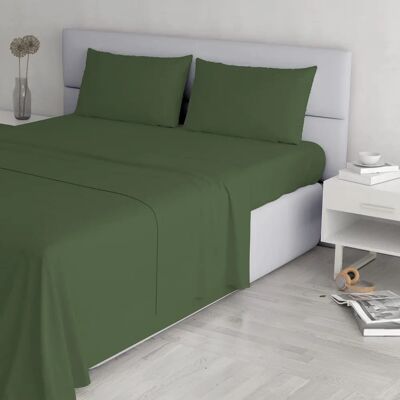 Microfiber Groene Beddengoed Set - Gemaakt in Italië Microfiber Groene Beddengoed Set - Gemaakt in Italië
