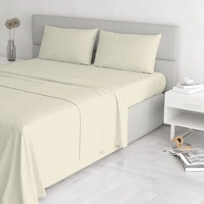 Ensemble de linge de lit en satin jaune Italiana - Linge de lit Ensemble de linge de lit en satin jaune Italiana - Linge de lit