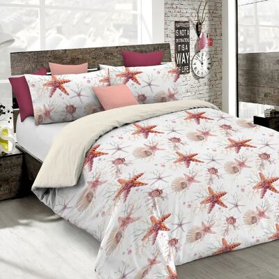 MB HOME Zestaw Pościeli z Mikrofibry Starfish MB HOME Zestaw Pościeli z Mikrofibry Starfish