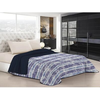 Duvet d'été Datex Rayures - 220 x 270 cm - Bleu Duvet d'été Datex Rayures - 220 x 270 cm - Bleu