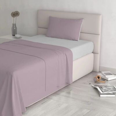 Set lenzuola rosa/grigio - Datex - Lenzuola matrimoniali Set lenzuola rosa/grigio - Datex - Lenzuola matrimoniali