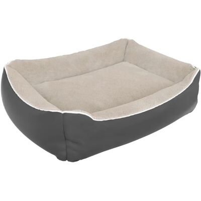 Honden- en kattenbed - Nuvola Grijs 84x66x19cm Honden- en kattenbed - Nuvola Grijs 84x66x19cm