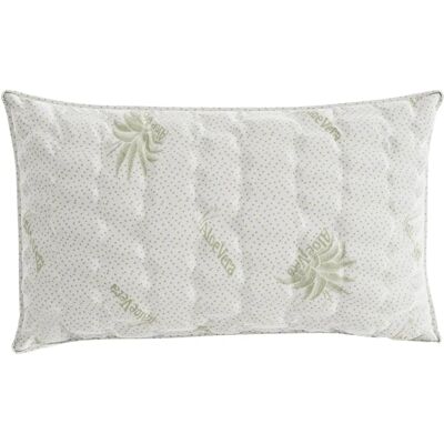 MB HOME BASIC Oreiller en microfibre avec Aloe Vera - Oreiller MB HOME BASIC Oreiller en microfibre avec Aloe Vera - Oreiller